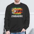 Vintage Zimbabwe Flag For Zimbabwean Felpa Regalos para ancianos