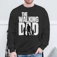 The Walking Dad Papa Papiateratertag Geschenk Sweatshirt Geschenke für alte Männer