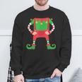 Weihnachtself Kostüm Elf Wichtel Weihnachtszwerg Sweatshirt Geschenke für alte Männer