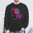 We're All Mad Here Pink Steampunk Alice In Wonderland Hat Sweatshirt Geschenke für alte Männer