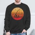 Windsurf Retrointage Sunset Sweatshirt Geschenke für alte Männer