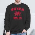 Wrexham Wales Retrointage Sweatshirt Geschenke für alte Männer