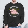 Zuhause Ist Wo Meine Schweine Sind Für Bauern & Farmers Sweatshirt Geschenke für alte Männer