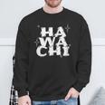 Was Zum Geierist Hawachi Hawache Hawachae Sweatshirt Geschenke für alte Männer