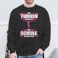 Zum Turnen Geboren Zur Schule Gezwungen Gymnastik Geschenk Sweatshirt Geschenke für alte Männer