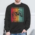 Zum Zocken Geboren Zum Schule Forced Boy Gamer Sweatshirt Geschenke für alte Männer