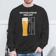 Zwecklos Ihr Elektronik Handwerker Electronen Widerstand Sweatshirt Geschenke für alte Männer