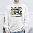 Addio Al Celibato I'm Getting Married Buy Me Drink & Camicia Segno Felpa Regalos para ancianos