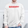 Amore Cute Italian Sweatshirt Geschenke für alte Männer