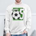 Bambino Gooool 5° Compleanno 5 Anni Di Calcio Felpa Regalos para ancianos