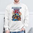 Bambino Monster Trucks Camicia Per 6° Compleanno Motivo Crushing 6 Anni Felpa Regalos para ancianos