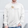 Bavarian Wiaschdl Wurst Egal Weißwurst Pretzel Pretzel Sweatshirt Geschenke für alte Männer