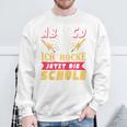 Children's Abcd Ich Rocke Jetzt Die Schule Rock Sweatshirt Geschenke für alte Männer