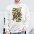 Children's With Ich Werde Großer Bruder 2023 Trex Monster Truck 80 Sweatshirt Geschenke für alte Männer