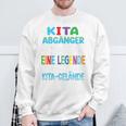 Children's Kita Abgänger 2024 Eine Legendeerlässt Das Kita Gelände Sweatshirt Geschenke für alte Männer