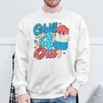 Chill The Fourth Out Popsicle 4Th Of July Boys Men Sweatshirt Gifts for Old Men