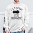 Couples Halloween Costume Im With The Sexy Firefighter Sweatshirt Gifts for Old Men