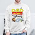 Dad Of The Birthday Boy Toy Familly Matching Story Sweatshirt Gifts for Old Men