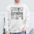 Divertente Maestro Umoristica Elettricista Felpa Regalos para ancianos