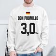 Don Promillo Sauftrikot X Malle Party Trikot Deutschland Sweatshirt Geschenke für alte Männer