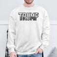 Donald Trump 2024 4 De Julio EeUu Para Partidario De Losotantes De Trump Manga Raglan Camisa de entrenamiento Regalos para ancianos