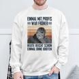 Einmal Mit Profis War Früher Heute Reichen Schon Einmal Ohne Sweatshirt Geschenke für alte Männer