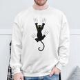 A Forma Di Gatto Graffia L'abbigliamento Gatto Felpa Regalos para ancianos
