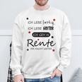 Humour Ich Geh In Rente Sweatshirt Geschenke für alte Männer