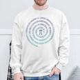 Happy Pi Day Mathe Nerds Wissenschaft Mit Zahl Pi Sweatshirt Geschenke für alte Männer