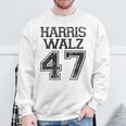 Harris Walz 2024 For President Kamala Harris Tim Waltz Gray Sweatshirt Geschenke für alte Männer