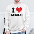 I Heart Kendal Love Uk Felpa Regalos para ancianos