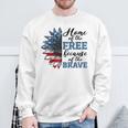 Home Of Free Because Of Brave Veterans Day 4Th Of July Sweatshirt Gifts for Old Men
