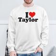 Ich Liebe Taylor Sweatshirt Geschenke für alte Männer