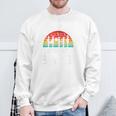 I'm Just Here For The Band Life Retro Marching Band Sweatshirt Gifts for Old Men