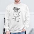 Jack Russell Terrier For Dog Dad Sweatshirt Geschenke für alte Männer