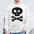 Jolly Roger Pirata Capitan Skull Felpa Regalos para ancianos