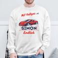 Kinder Endlich Schulkind Simon Personalised First Day Of School 2024 Sweatshirt Geschenke für alte Männer