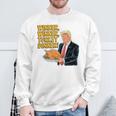 Lustiger Trump-Gewinner Truthahn Dinner Thanksgiving Sweatshirt Geschenke für alte Männer