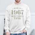 Made In 1967 Built Like A Tank Militare Compleanno Felpa Regalos para ancianos