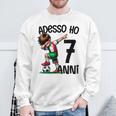Maglia Calcio 7 Anni Compleanno Bambino Adesso Ho 7 Anni Felpa Regalos para ancianos