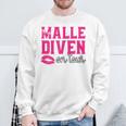 Malle Diven On Tour Slogan Sweatshirt Geschenke für alte Männer