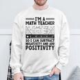 Matematica Matematico Matematico Scherzi Matematica Insegnante Matematica Felpa Regalos para ancianos