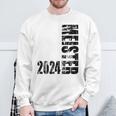 Meister 2024 Aufsteigerintage Motif Team Football Fun Sweatshirt Geschenke für alte Männer