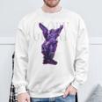 Modern Hip Hopintage Angel Urban Backprint Streetwear Sweatshirt Geschenke für alte Männer