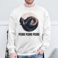 Pedro Pedro Raccoon X Meme Racoon Selfie Dance Sweatshirt Geschenke für alte Männer