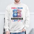 Pink Or Blue Godfather Loves You Cute Ferrets Gender Reveal Felpa Regalos para ancianos