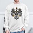 Preußen Wappen Patriot Deutschland Blue Sweatshirt Geschenke für alte Männer