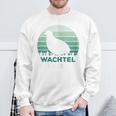 Quail Whisperer Quail Holder Quail Sweatshirt Geschenke für alte Männer