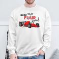 Race Car 4Th Birthday Party Decorations Need 4 Speed Sweatshirt Gifts for Old Men