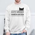 Real Have Cats Sweatshirt Geschenke für alte Männer